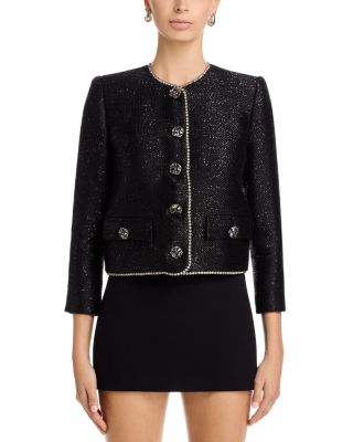 Zell Crystal Trim Jacket