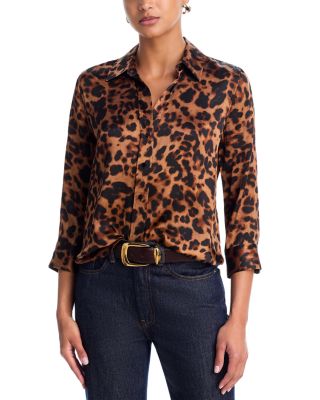 Dani Silk Three Quarter Sleeve Blouse