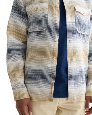 Textured Button Front Shirt