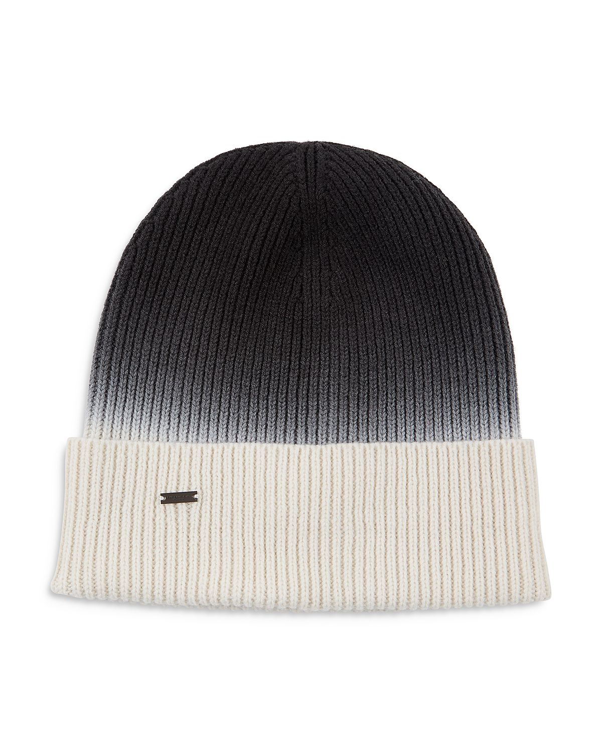 Eugenia Kim Dip Dye Rib Knit Merino Wool Beanie