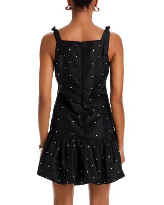 Rhinestone Mini Dress