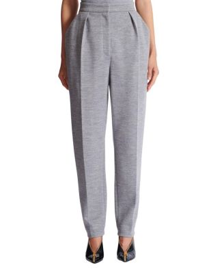  Tailored Cotton Knit Trousers