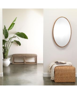 Sparrow Braided Oval Mirror