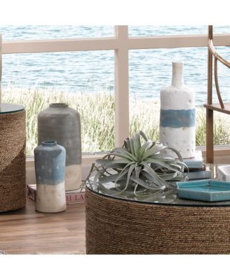 Sedona Ceramic Decorative Vessels, Set of 3