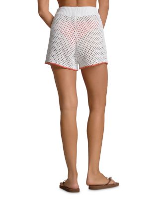 Crochet Swim Cover-Up Shorts