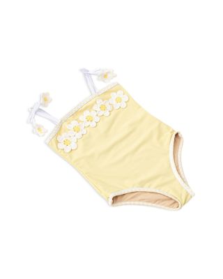 Girls' Crochet Daisies One Piece Swimsuit - Little Kid, Big Kid