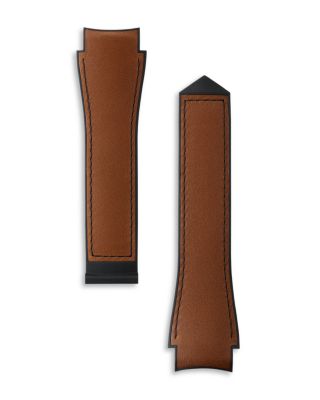 Connected E5 Leather Watch Strap, 45mm