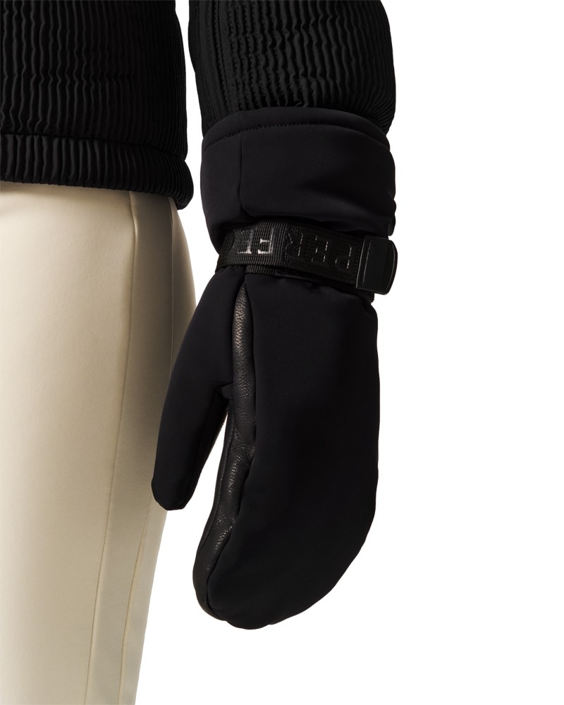 Perfect Moment Davos Ski Mitts in Black