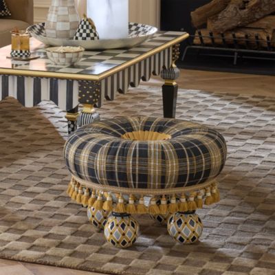 Mad for Plaid Tuffet Stool