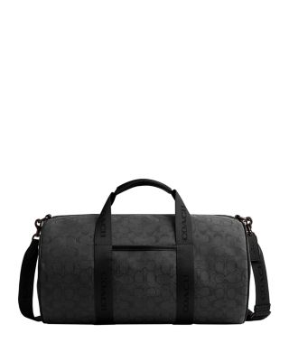 Theo Signature Jacquard Duffle Bag