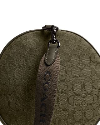 Theo Signature Jacquard Duffle Bag