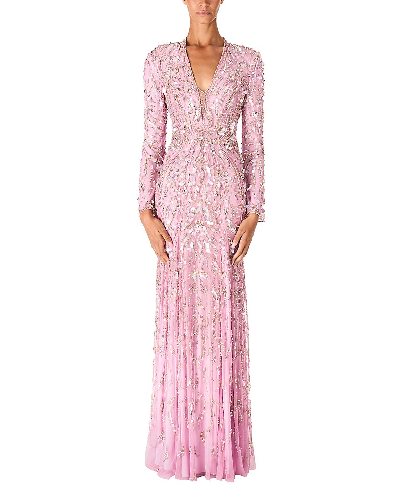 Jenny Packham Kaia Gown In Pink