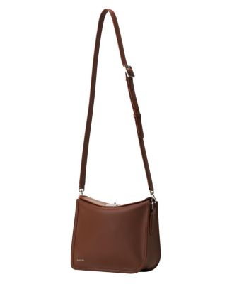  Compagnon Asymmetrical Leather Clutch Bag