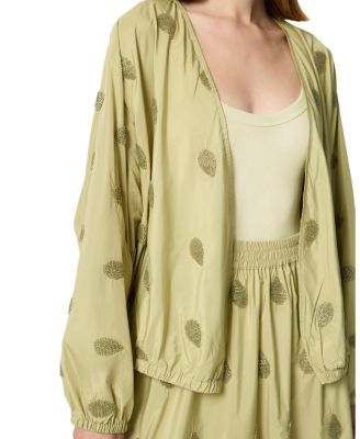 Lightweight V-Neck Printed Kimono