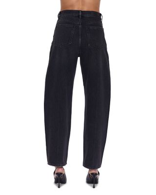 Wes High Rise Barrel Jeans in Cinema