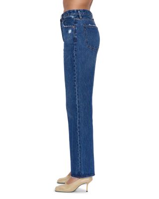  Cassie High Rise Straight Leg Jeans in Cameo Vintage