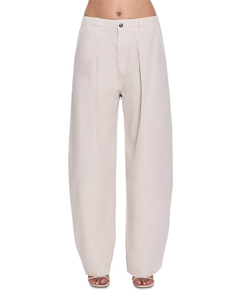 Pistola Eden Pleated Barrel Leg Pants