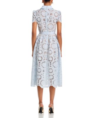 Floral Lace Midi Dress