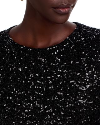 Lorynn Sequin Long Sleeve Top