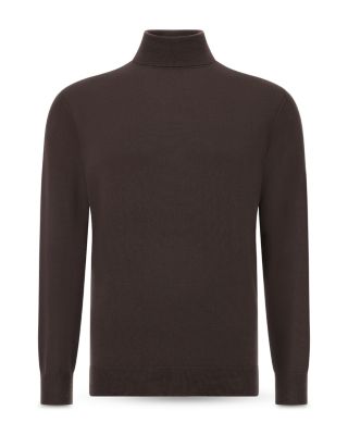 Extra Fine Merino Wool Turtleneck Sweater 