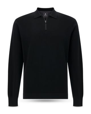 Superfine Merino Wool Knitted Polo Shirt 