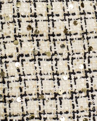 Sequin Tweed Midi Skirt - Exclusive