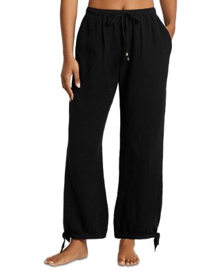 Double Gauze Cover-Up Pants