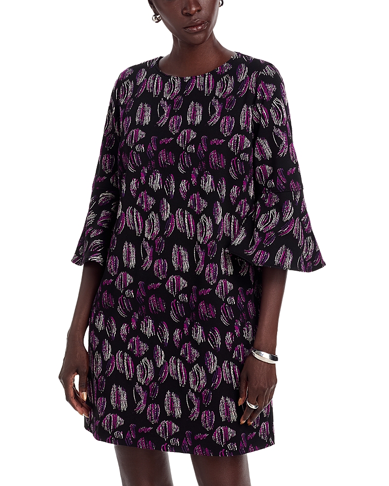 Caroline Rose Bella Knit Dress In Purple