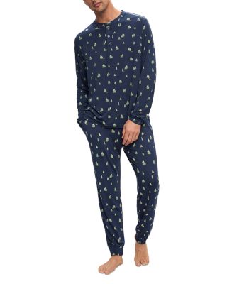 Henry Printed Long Pajama Set