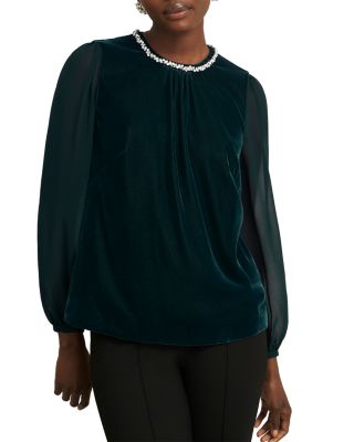 Tallulah Velvet Top