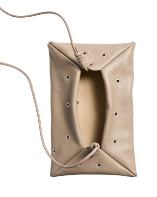 Origami Mini Eyelet Leather Crossbody