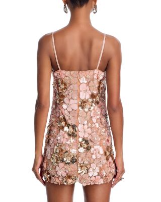 Aleria Sequined Mini Dress