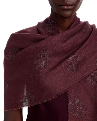 Linen Blend Wrap Scarf