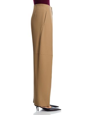 Wool Sculptural Trousers 