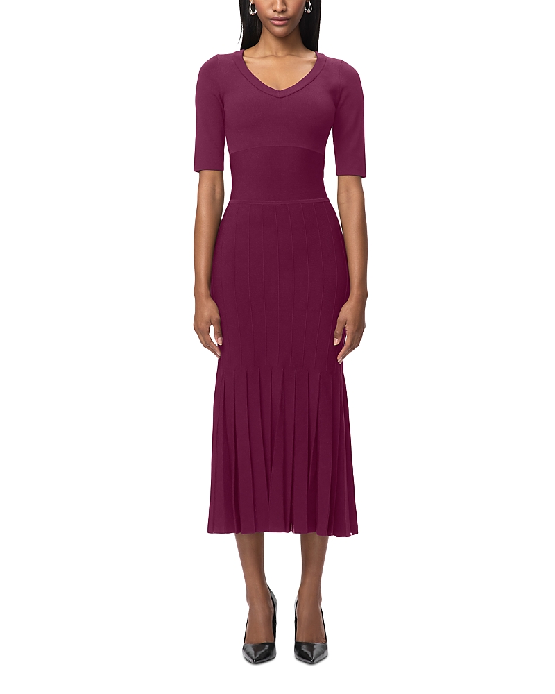Herve Leger The Demi Dress In Purple