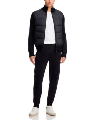 Knit Cardigan Down Jacket