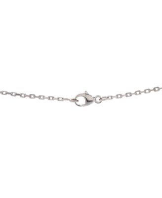  Mini Pop H Pendant Chain Necklace Metal and Enamel