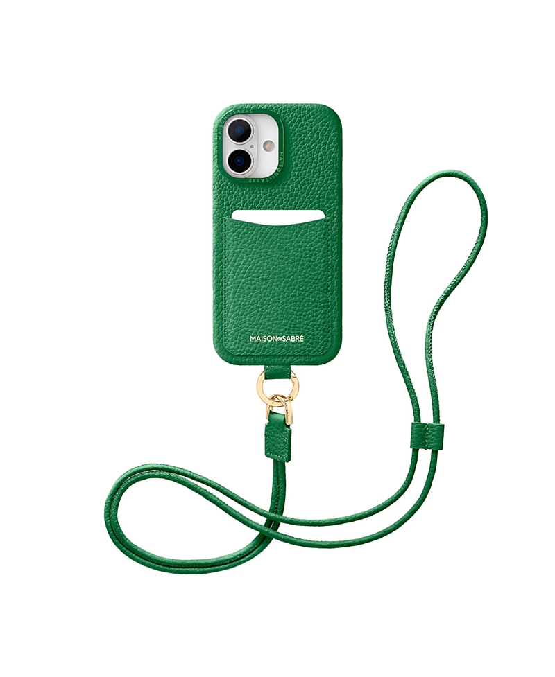 Maison De Sabre Sling Iphone 17 Phone Case In Green