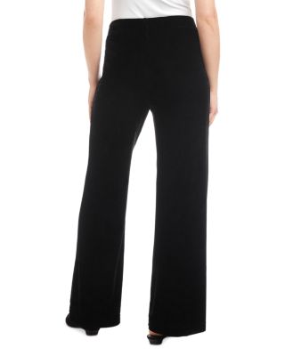 Velvet Wide Leg Pants