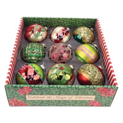 Assorted Ornaments, Set of 9