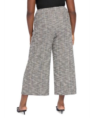 Charlotte Ankle Tweed Palazzo Pants