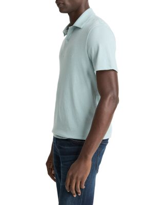 Short Sleeve Loose Knit Polo Shirt