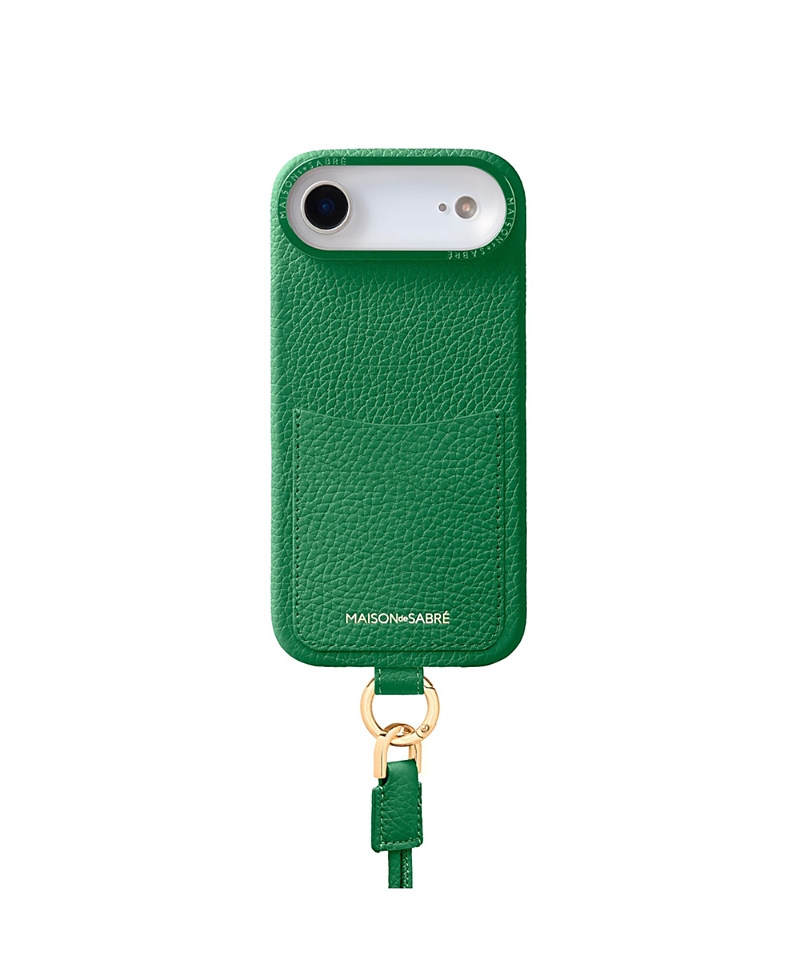 Maison De Sabre Sling Iphone 17 Air Phone Case In Green