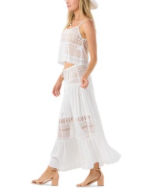 Breezy Tiered Swim Cover-Up Skirt