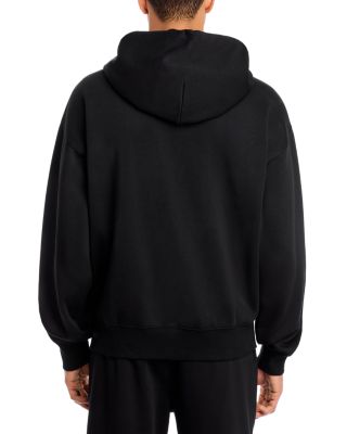 Zip Front Logo Hoodie