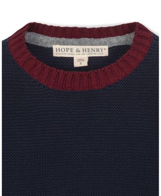  Organic Long Sleeve Crewneck Pullover Sweater - Baby