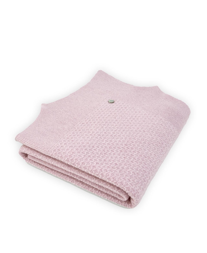 Paz Rodriguez Girls' Essentia Oi 25-26 Shawl - Baby In Pink