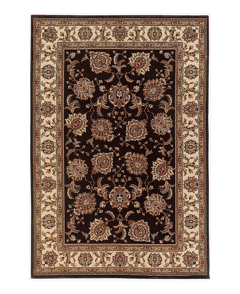 Oriental Weavers Ariana 117d Area Rug 6'7 X 9'6 In Brown