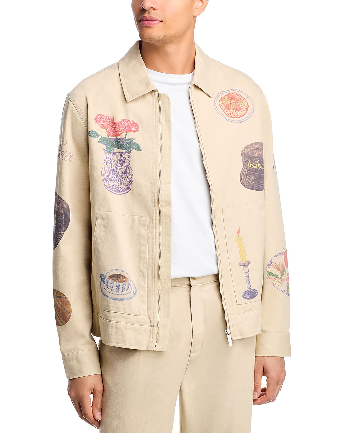 Les Deux Robert Graphic Jacket