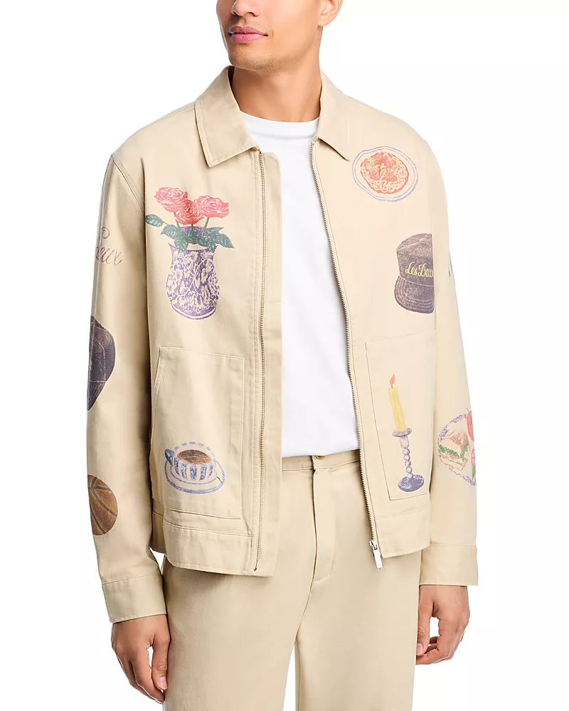 Les Deux Robert Graphic Jacket